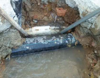 四会测漏水之水管漏水